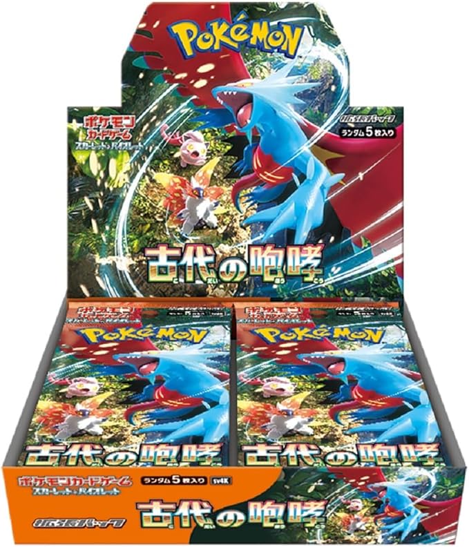 Pokemon Card Game Scarlet & Violet Expansion Pack Ancient Roar Box