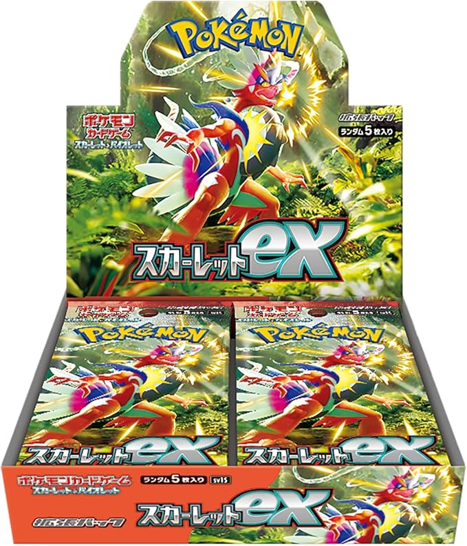 Pokemon Card Game Scarlet & Violet Expansion Pack Scarlet ex BOX