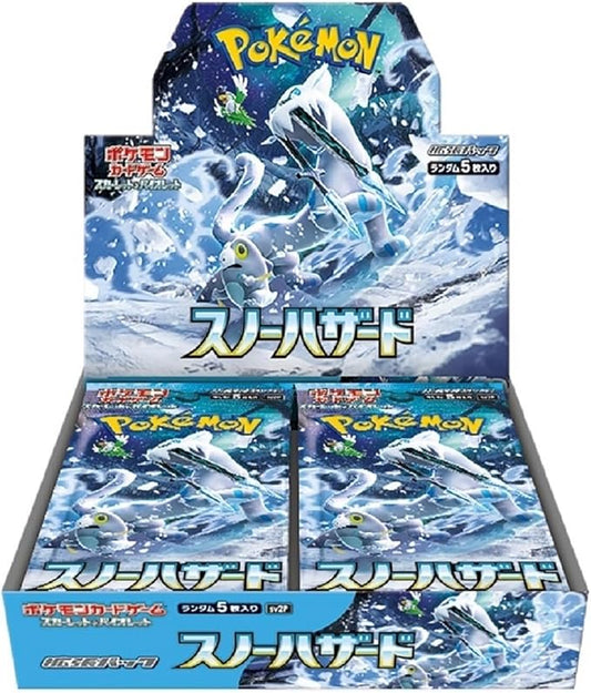 Pokemon Card Game Scarlet & Violet Expansion Pack, Snow Hazard Box